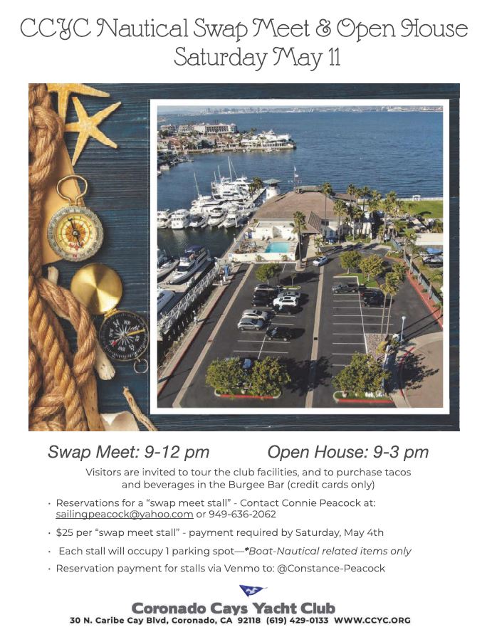 Nautical Swap Meeting Flyer